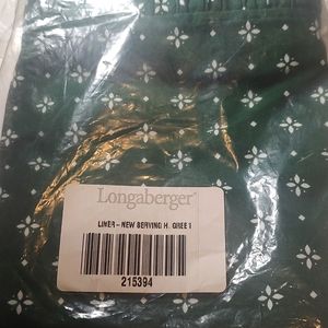 Longaberger Liner New Serving NIP